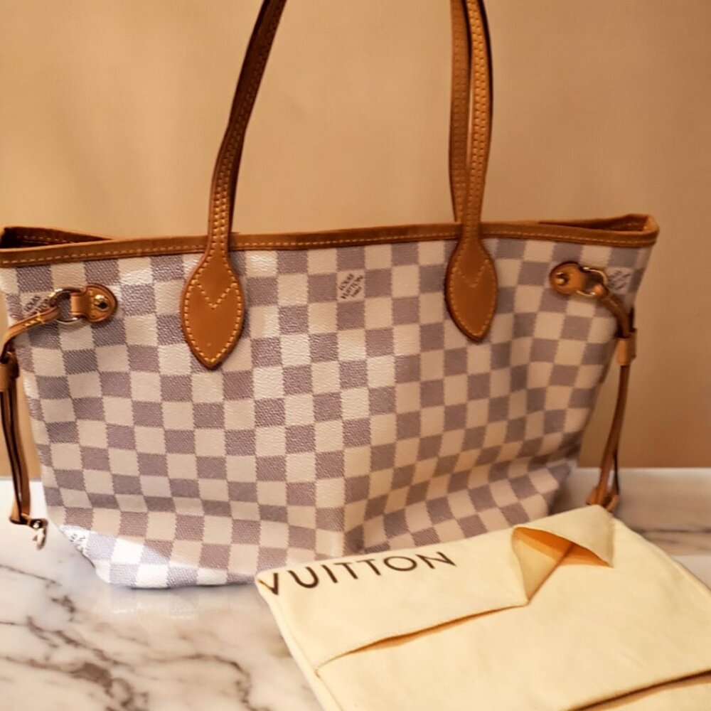 Louis Vuitton Damier Azur Neverfull PM - Picture 10 of 10
